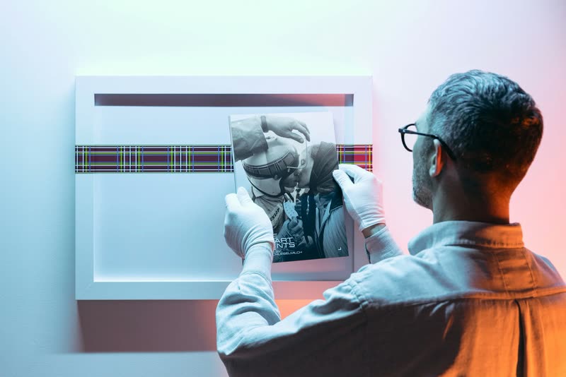 Bringing the book back to the frame at an angle (1 of 4)